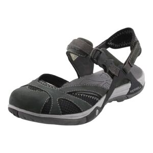 Merrell Azura Wrap Walking Sandals Size 10 Black/Grey